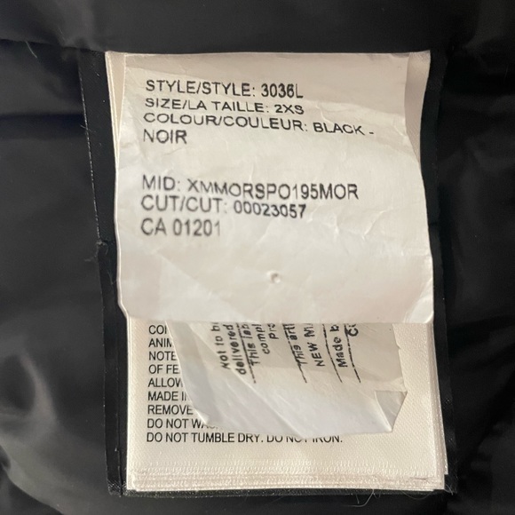 Canada Goose Whistler 2XS - Picture 4 of 5